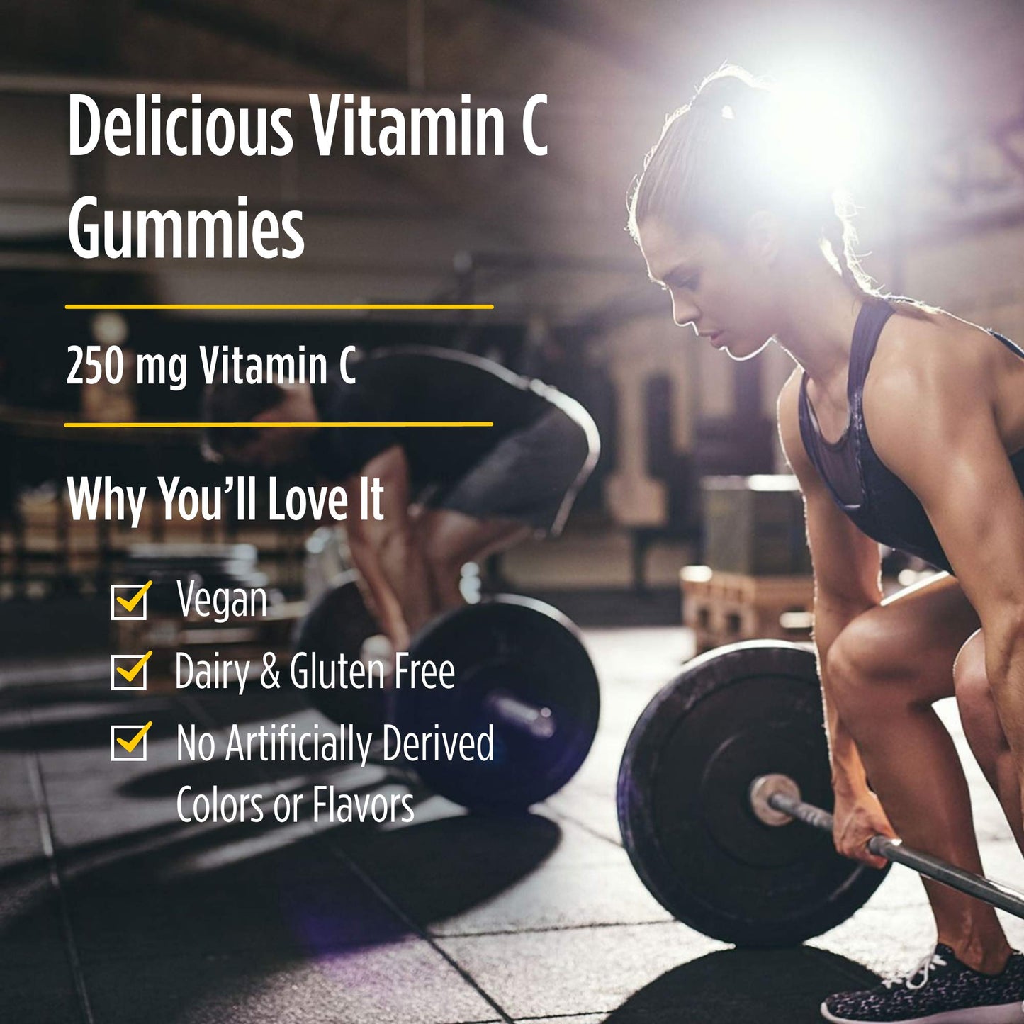 Nordic Naturals Vitamin C Gummies Sport, Tart Tangerine - 120 Gummies - 250 mg Vitamin C - Antioxidant Protection - NSF Certified - Non-GMO, Vegan - 60 Servings - dailyvitalstore