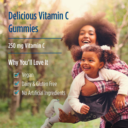 Nordic Naturals Vitamin C Gummies, Tart Tangerine - 120 Gummies - 250 mg Vitamin C - Immune Support, Antioxidant Protection, Child Growth & Development - Non-GMO, Vegan - 60 Servings (Pack of 2) - dailyvitalstore