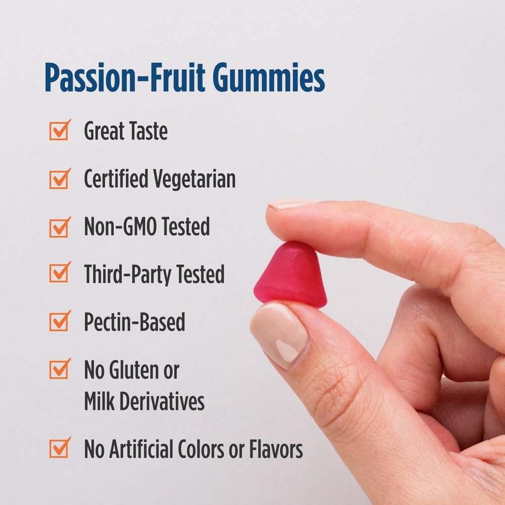 Nordic Naturals Vitamin D3 5000 Gummies, Passion Fruit - 30 Gummies - Support for Healthy Bones, Mood, & Immune System - Vegetarian - Non-GMO - 30 Servings - dailyvitalstore