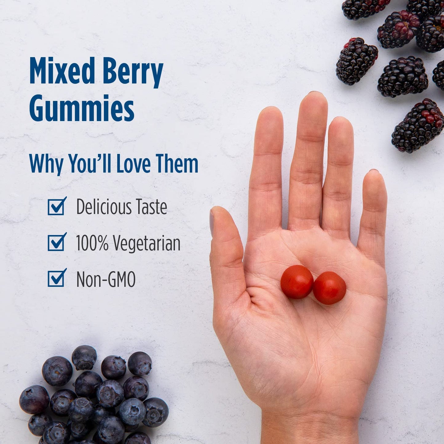 Nordic Naturals Women's Multivitamin Gummies, Mixed Berry - 60 Gummies - Support for Healthy Skin, Hair, Bones, Energy & Immunity - Non-GMO, Vegetarian - 30 Servings - dailyvitalstore