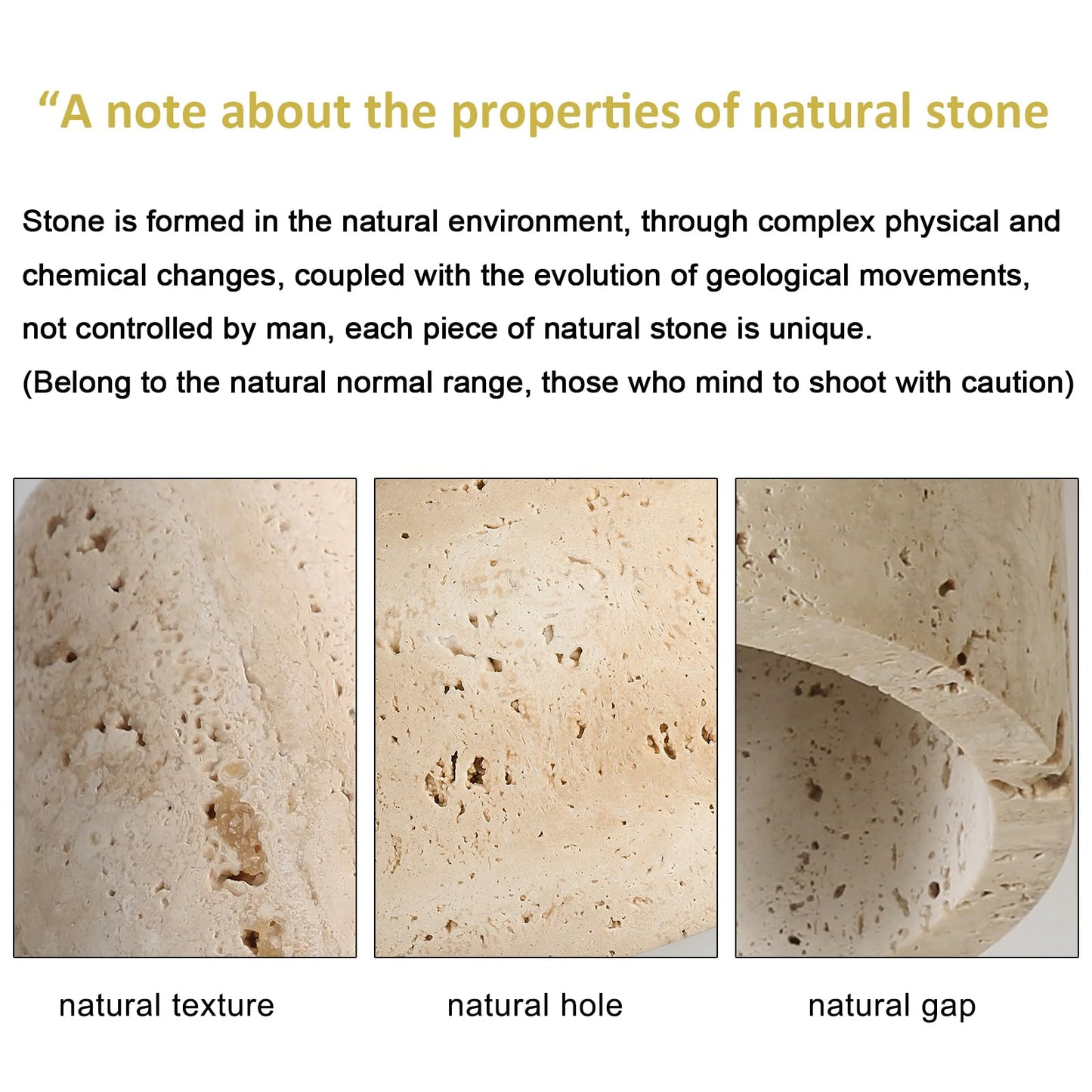Nordic Pendant Light Natural Yellow Travertine Lamp Simple Wabi Sabi Lamp Suitable for Restaurant Bedside Kitchen Island Cafe Wood Pendant Light (Walnut Color) - dailyvitalstore
