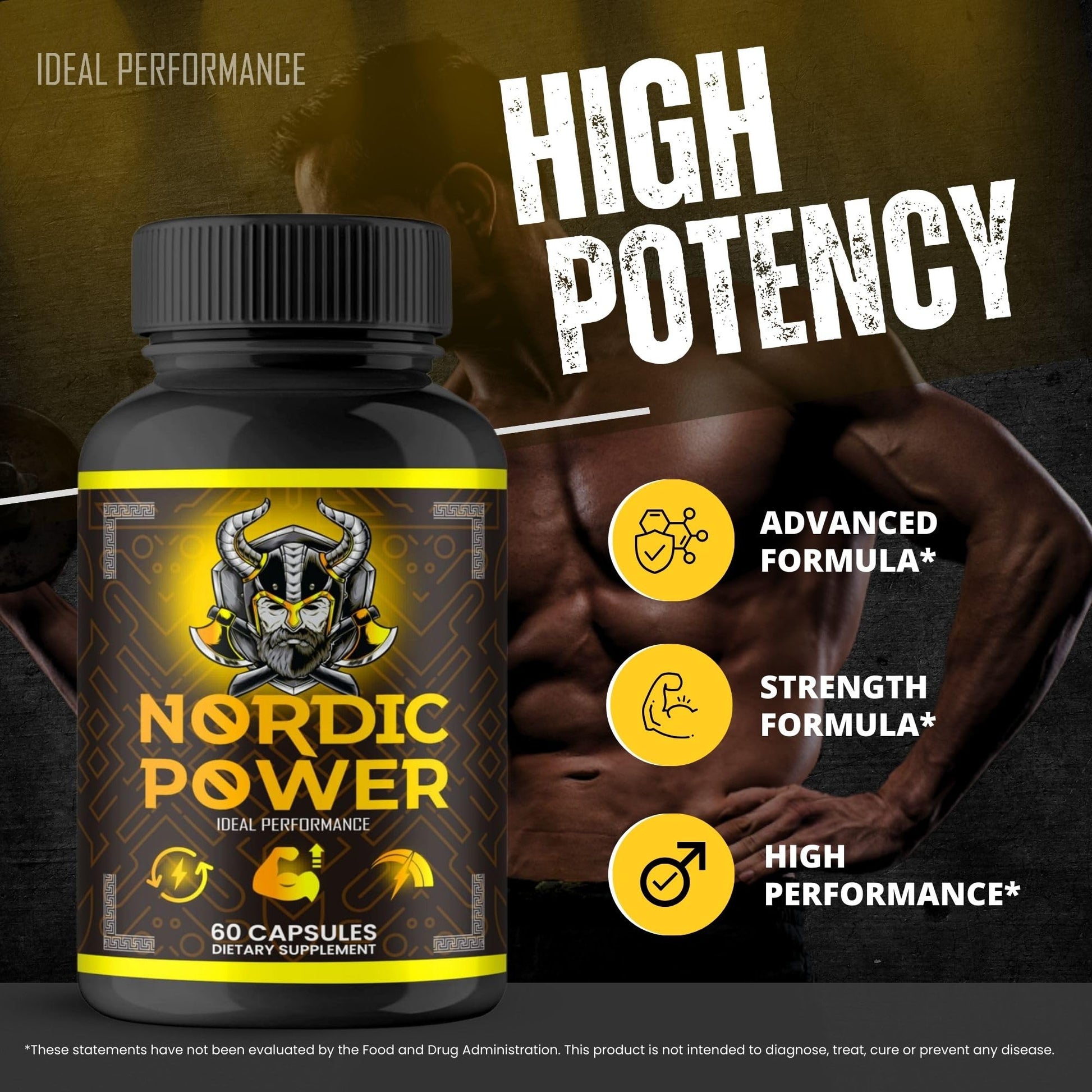 Nordic Power Pills, Official Nordic Power Capsules - Maximum Strength Energy, Stamina and Performance, Premium Formula to Support Overall Well-Being, Natural NordicPower Pastillas Review (2 Pack) - dailyvitalstore