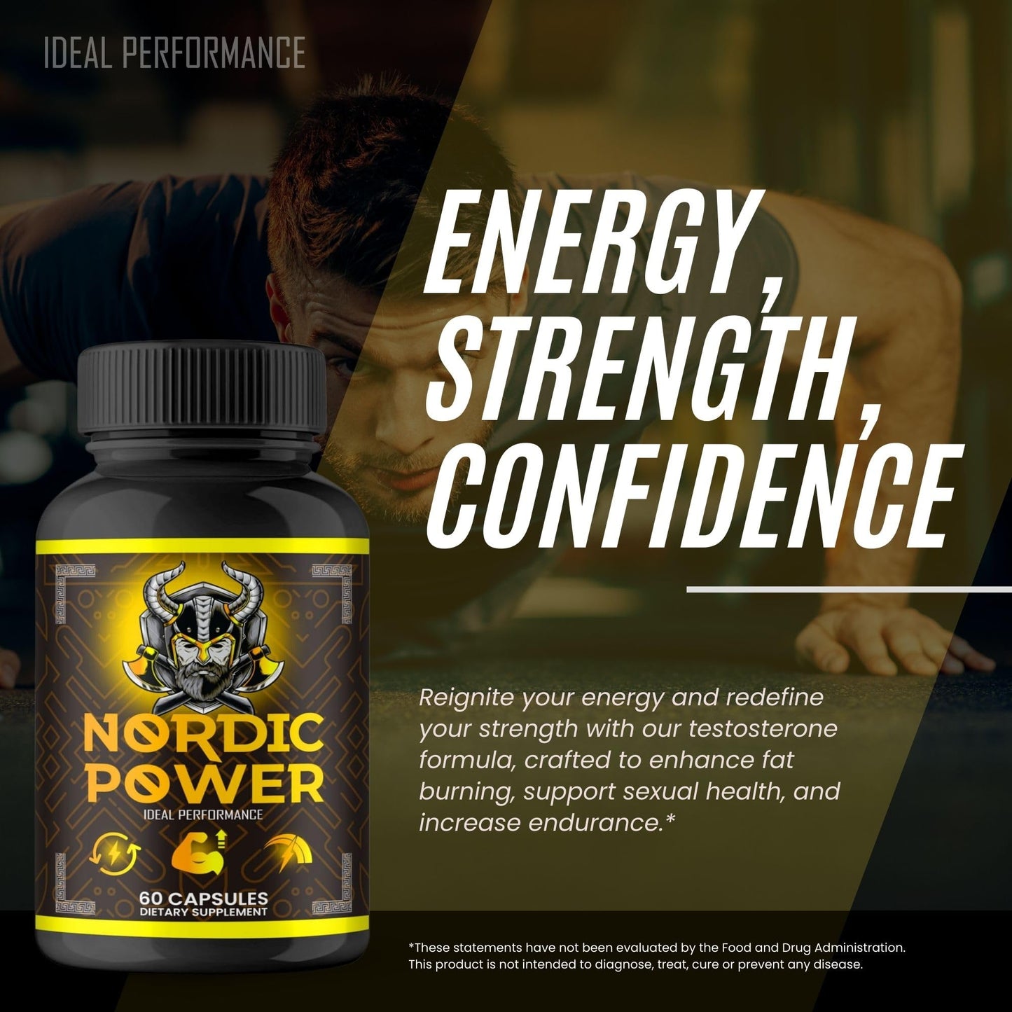 Nordic Power Pills, Official Nordic Power Capsules - Maximum Strength Energy, Stamina and Performance, Premium Formula to Support Overall Well-Being, Natural NordicPower Pastillas Review (2 Pack) - dailyvitalstore