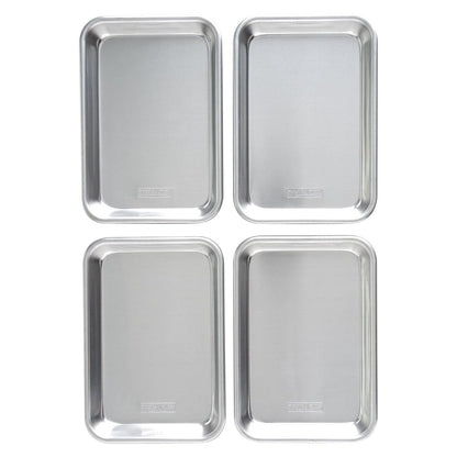 Nordic Ware Naturals Aluminum Half Sheet Pans, 4-pack - dailyvitalstore