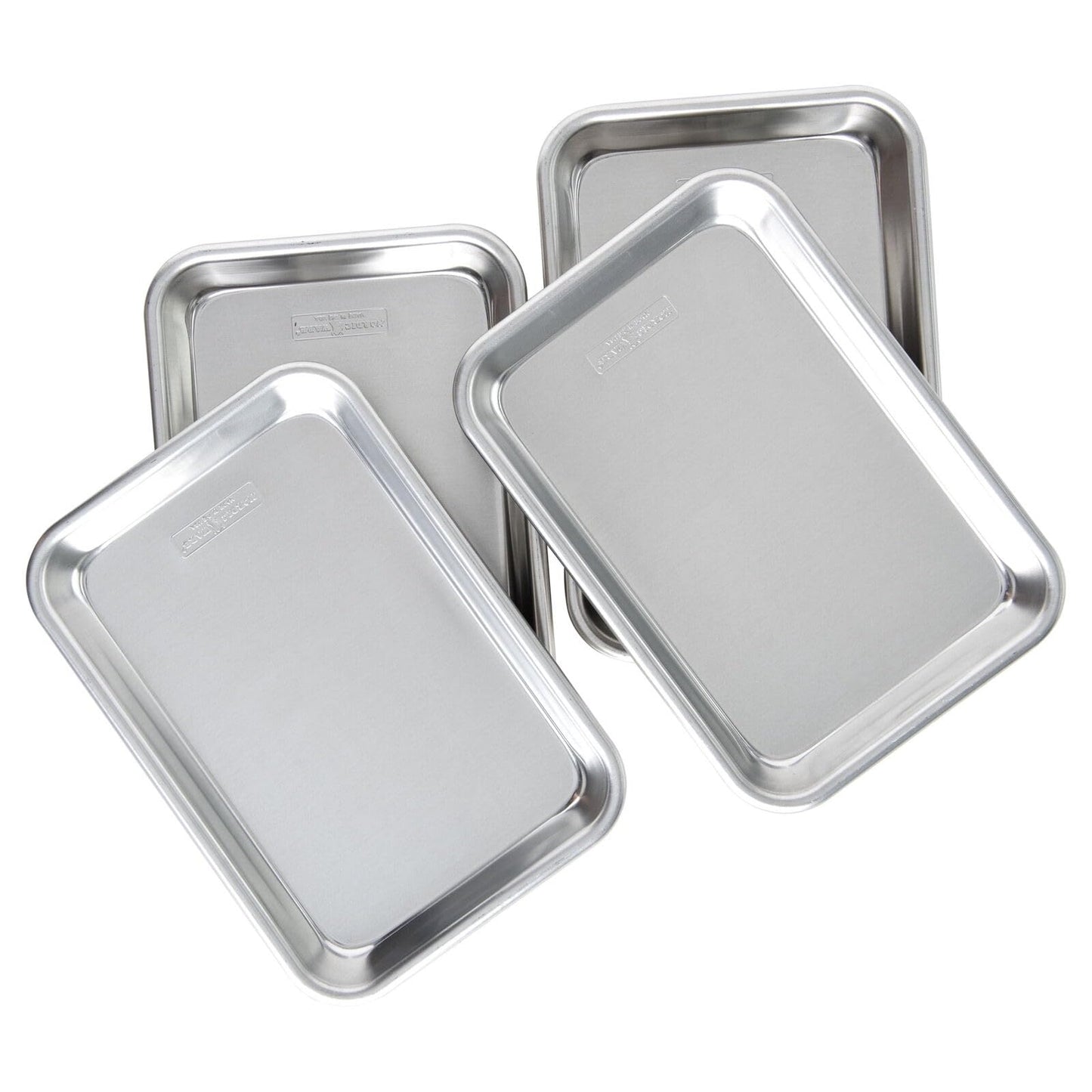 Nordic Ware Naturals Aluminum Half Sheet Pans, 4-pack - dailyvitalstore