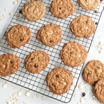 Nordic Ware Naturals Half Sheet Pan, Deluxe Silicone Liner and Cooling Rack, Cookie or Roasting Bakers Set - dailyvitalstore