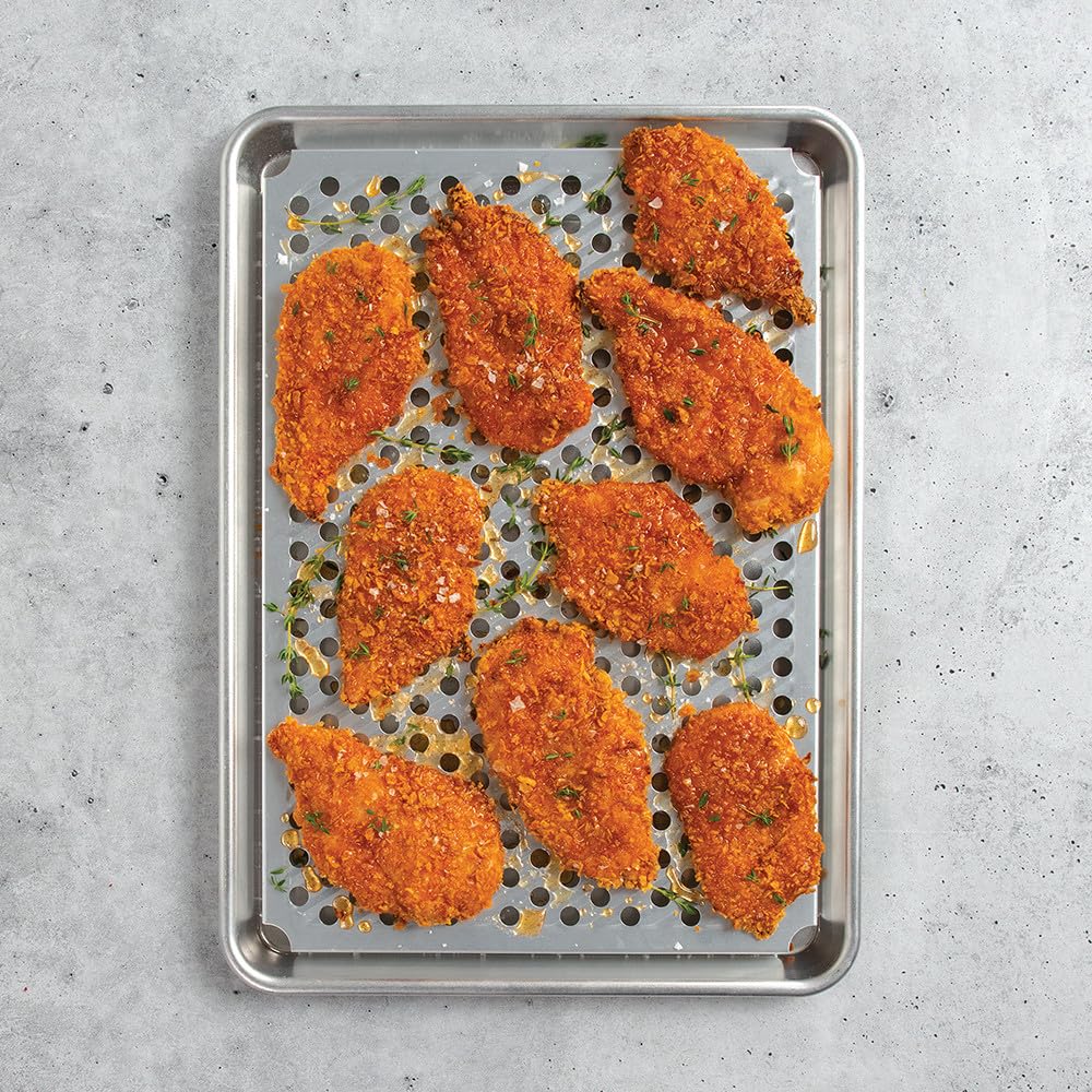 Nordic Ware Naturals Half Sheet with Multi-Purpose Oven and Cooling Rack - dailyvitalstore