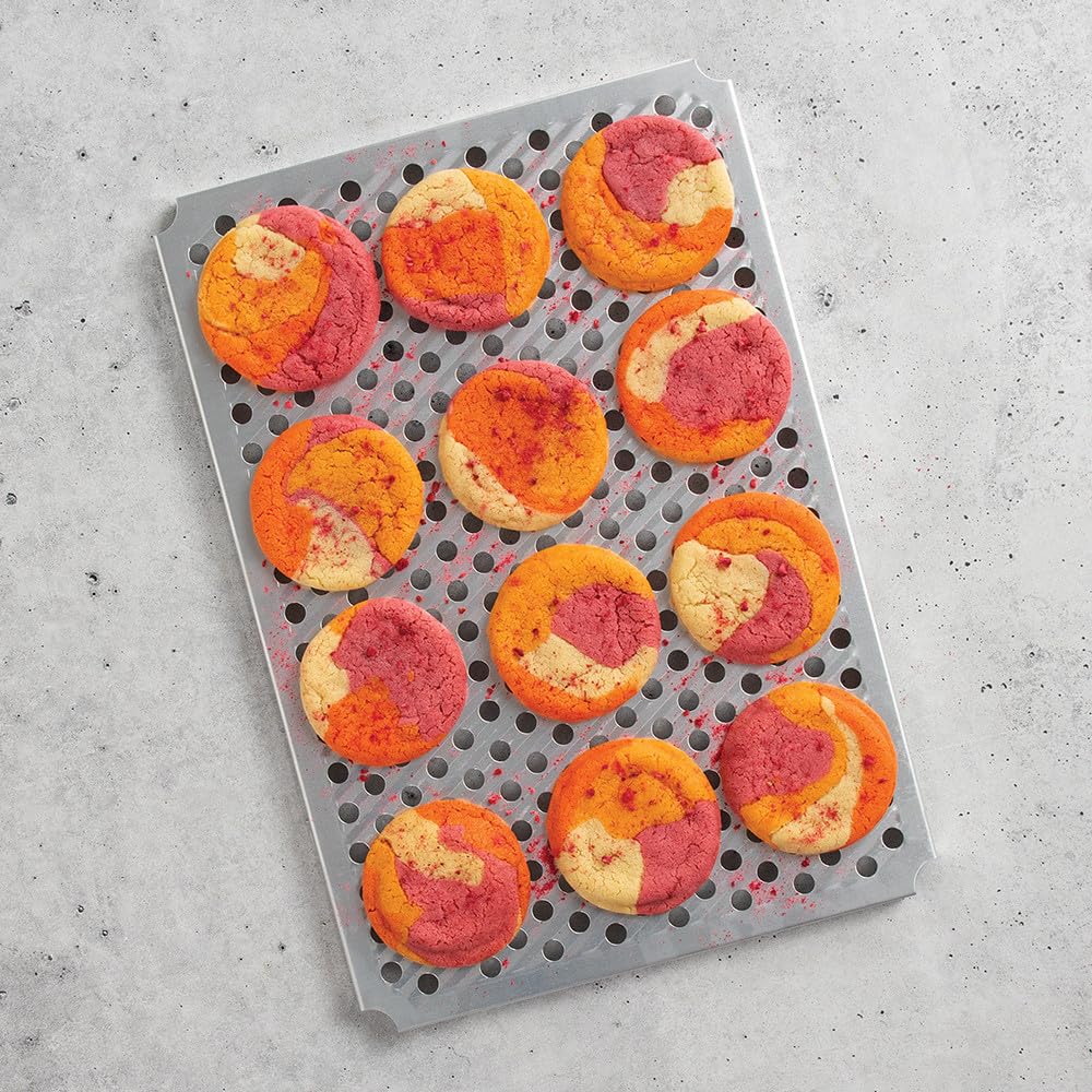 Nordic Ware Naturals High Sided Half Sheet Pan with Multi-Purpose Oven and Cooling Rack - dailyvitalstore