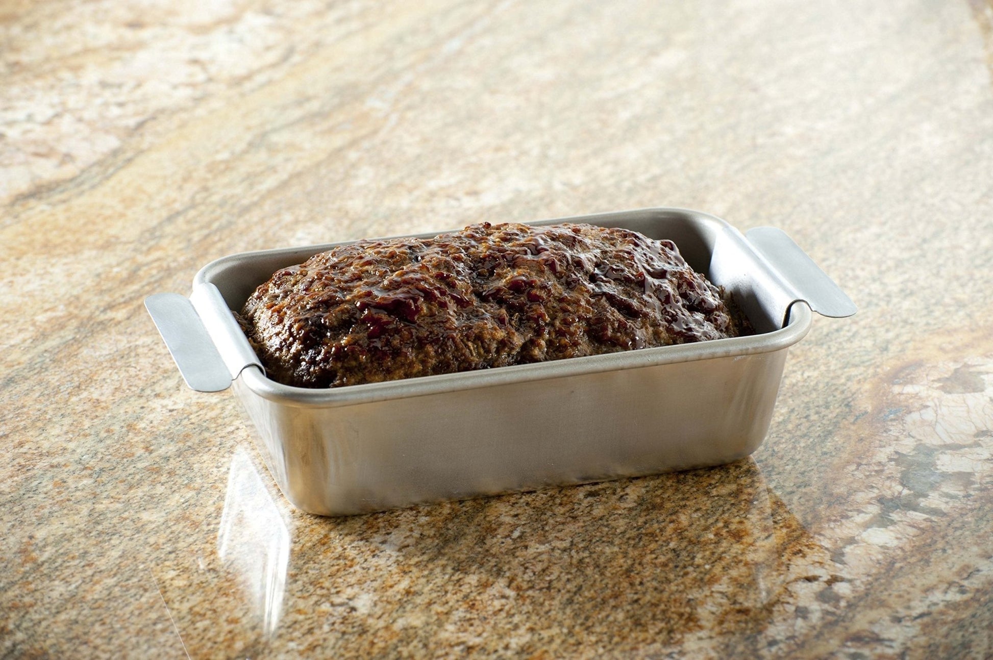 Nordic Ware Naturals Meat Loaf Pan with Lifting Trivet - dailyvitalstore