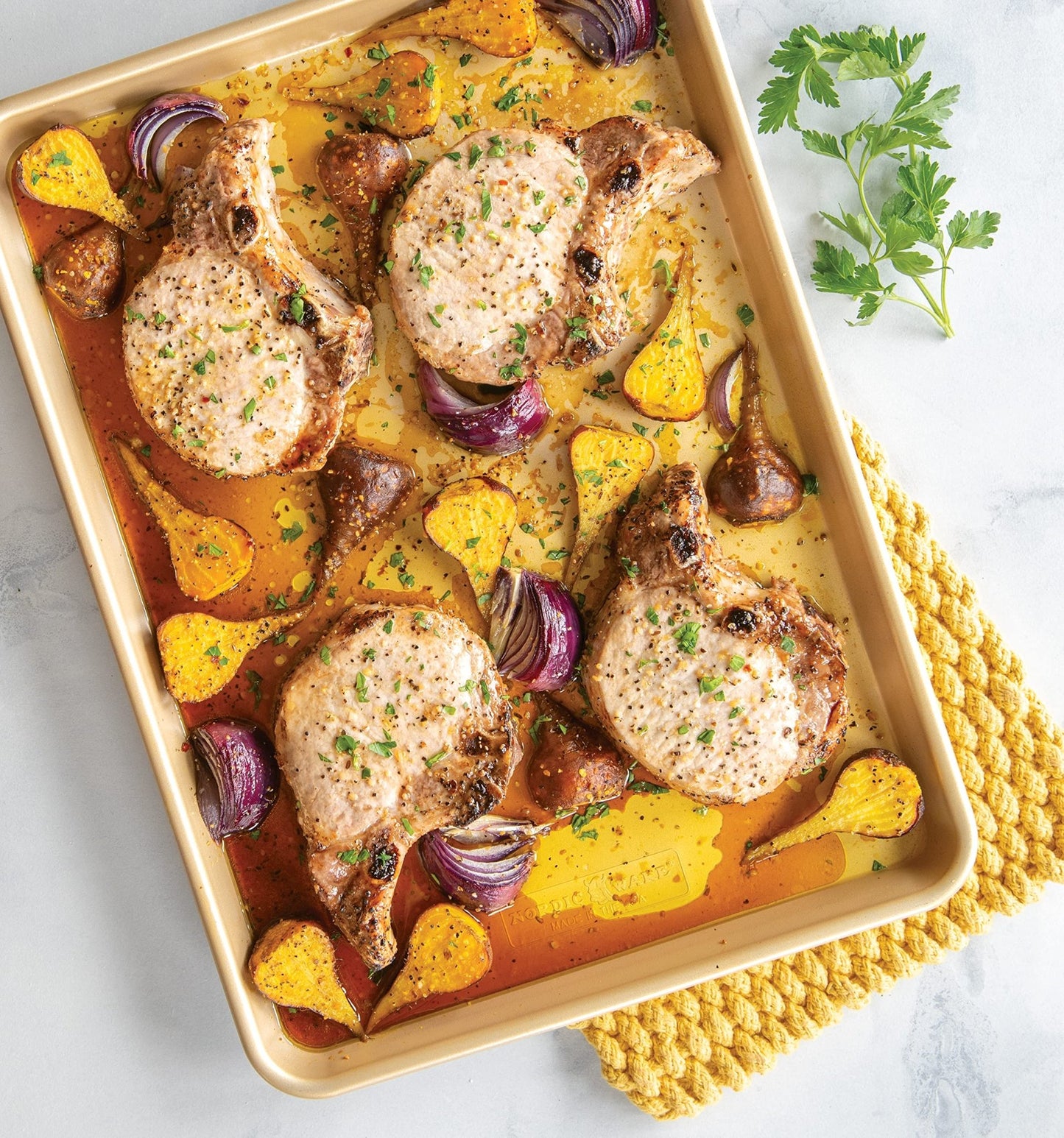 Nordic Ware Naturals Nonstick Half Sheet, 2-pack - dailyvitalstore
