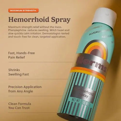 Norms The Full Hemorrhoid Treatment Bundle Medicated Wipes, Touch-Free Spray, and 5% Lidocaine Cream to Relieve Painful Itching, Burning & Swelling – Complete Hemorrhoid Care System - dailyvitalstore