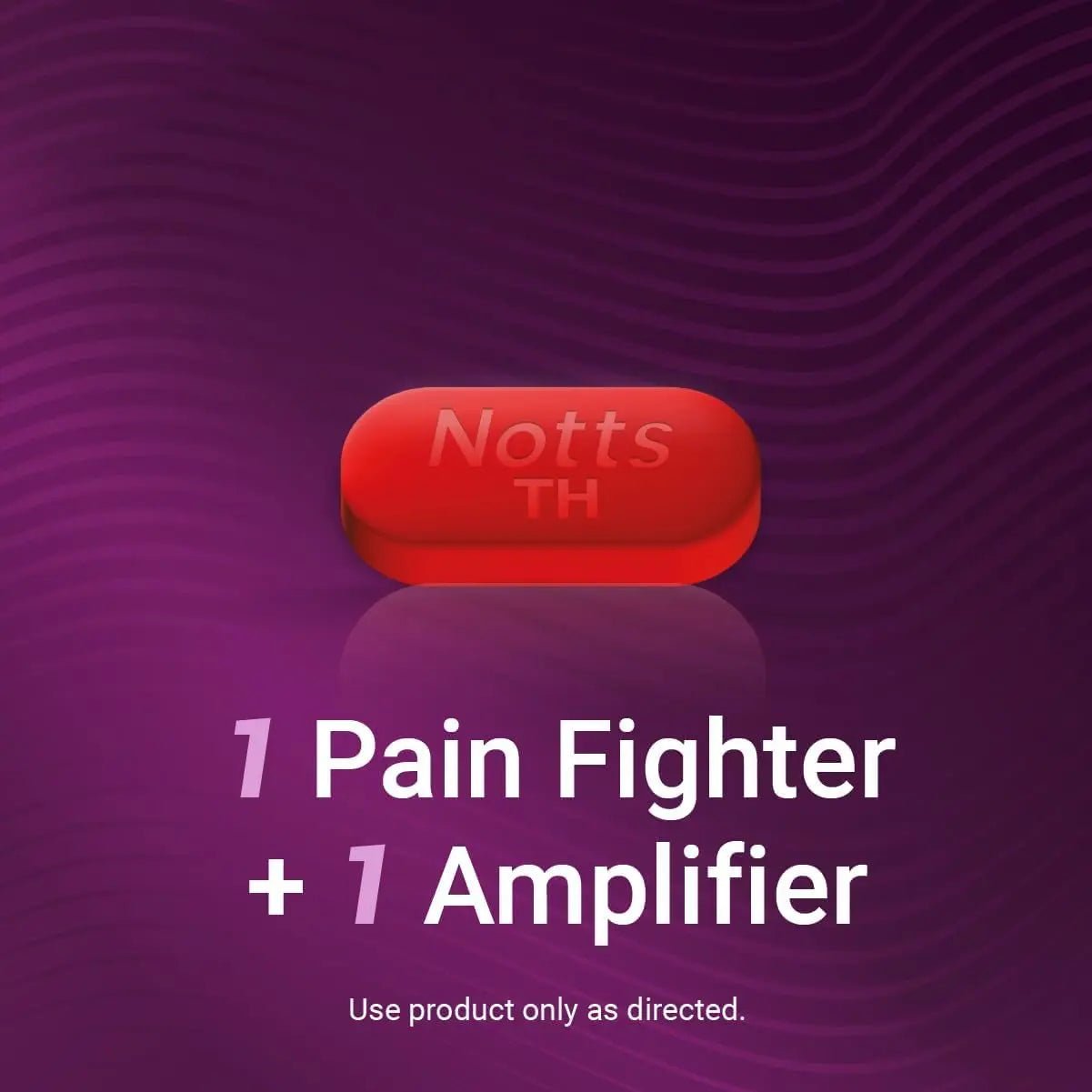 NOTTS Tension Headache Relief Without Aspirin for Head, Neck & Shoulder Pain - 100 Count, Acetaminophen 500 mg Caffeine 65 mg Caplets, for Aches Caused by Tension and Stress. Headache Relief caplets - dailyvitalstore