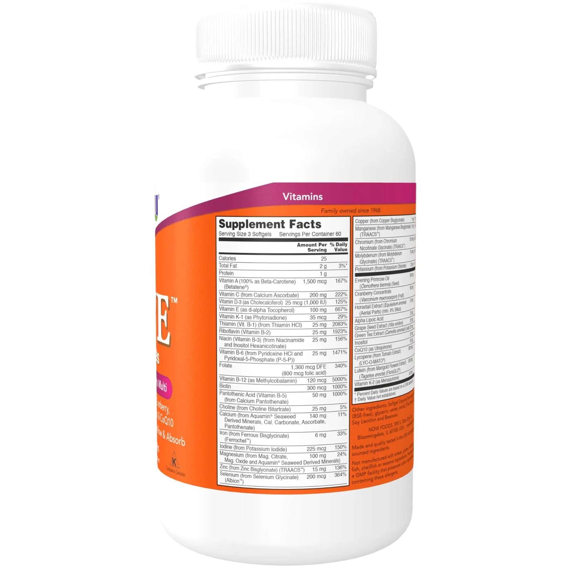 NOW Foods - Eve Superior Women's Multi - 180 Softgels - dailyvitalstore