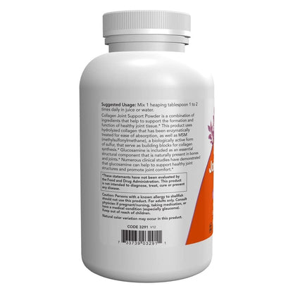 NOW Foods Joint Support Powder, 11 oz (Multi-Pack) - dailyvitalstore