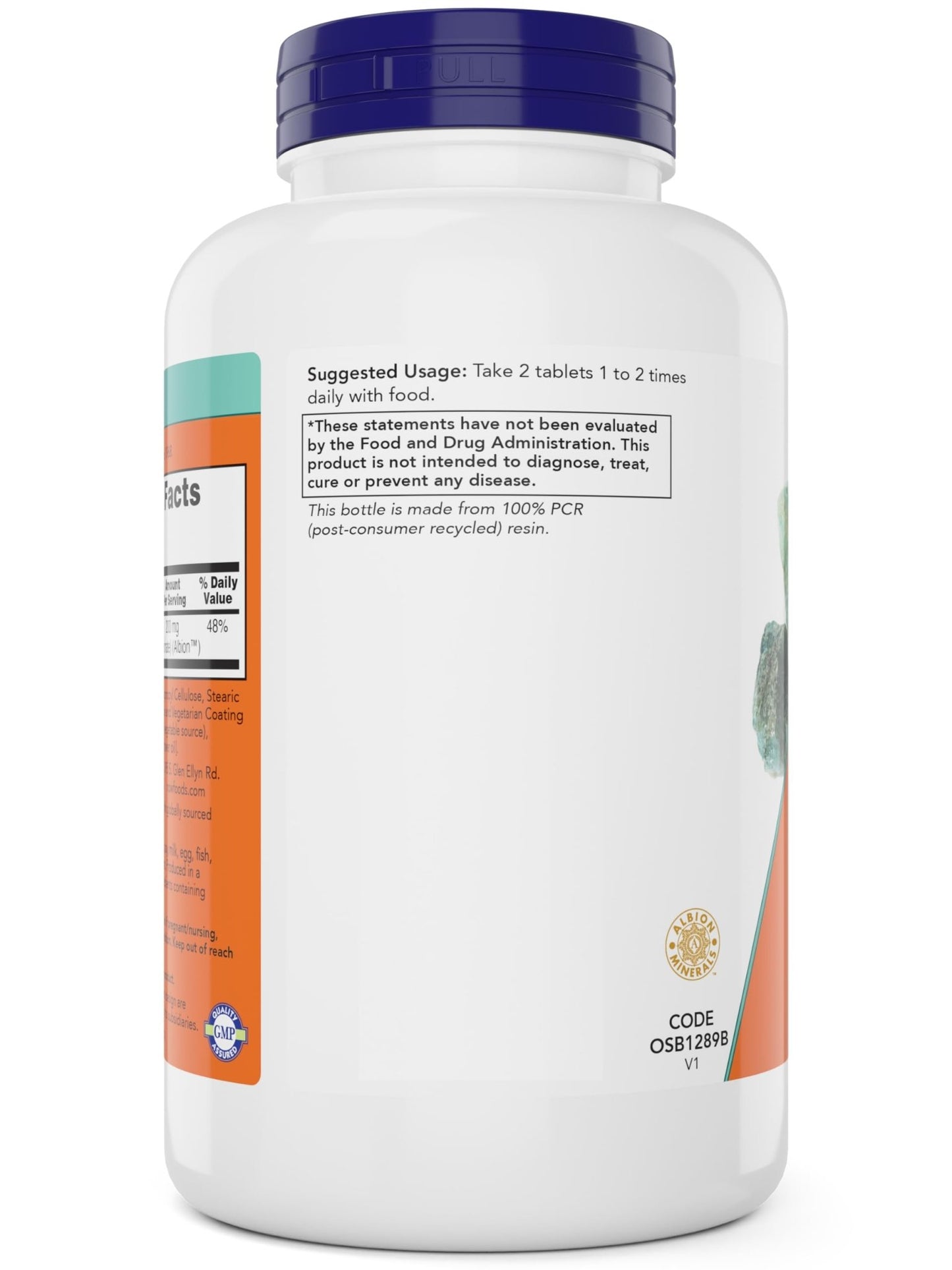 Now Foods Magnesium Glycinate, 240 Tablets - Supports Healthy Muscle and Nerve Functions - Non-GMO - dailyvitalstore