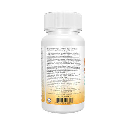 Now Kids Supplements, Kid Vits Multivitamin, Juicy Orange, 60 Chewable Tablets - dailyvitalstore