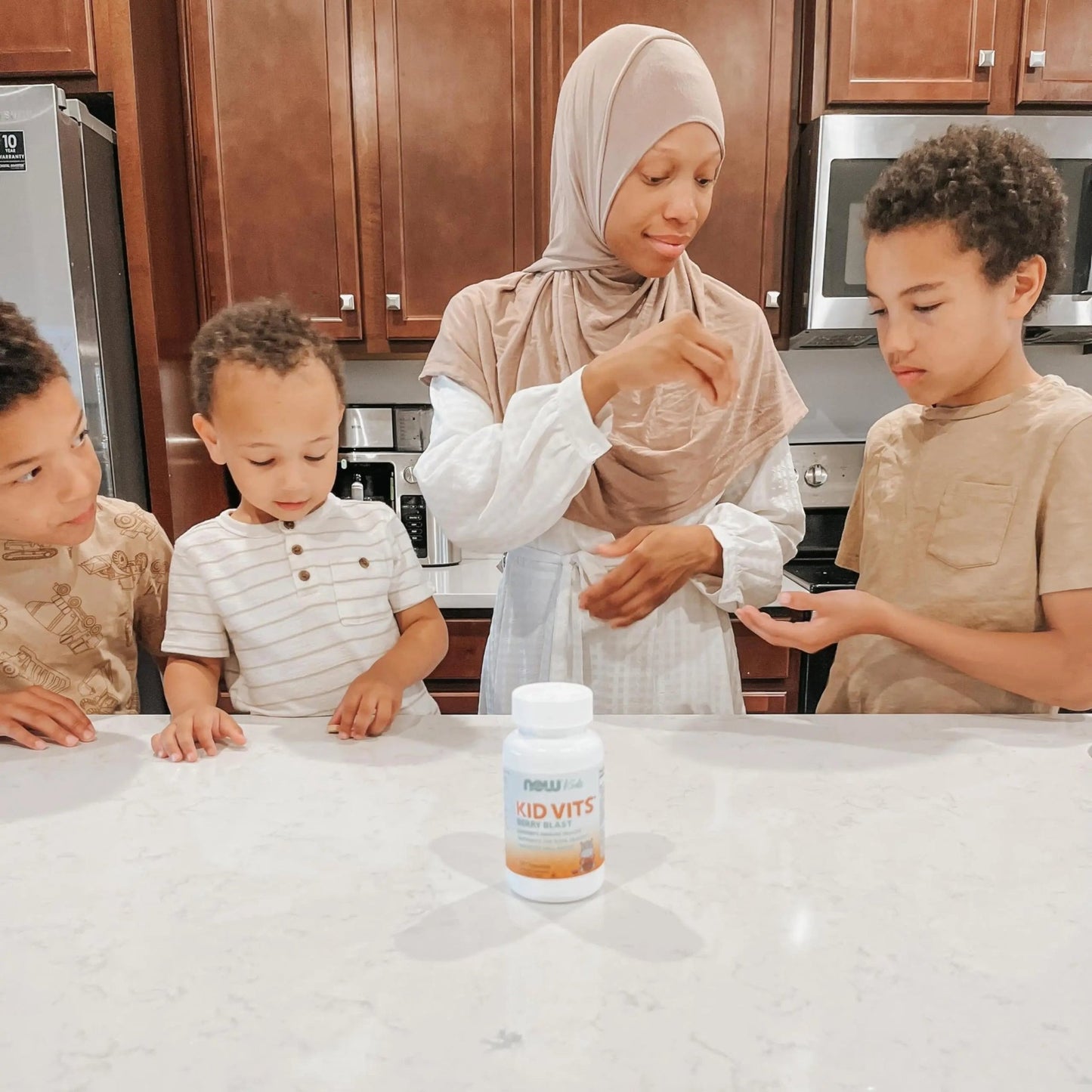 Now Kids Supplements, Kid Vits Multivitamin, Juicy Orange, 60 Chewable Tablets - dailyvitalstore