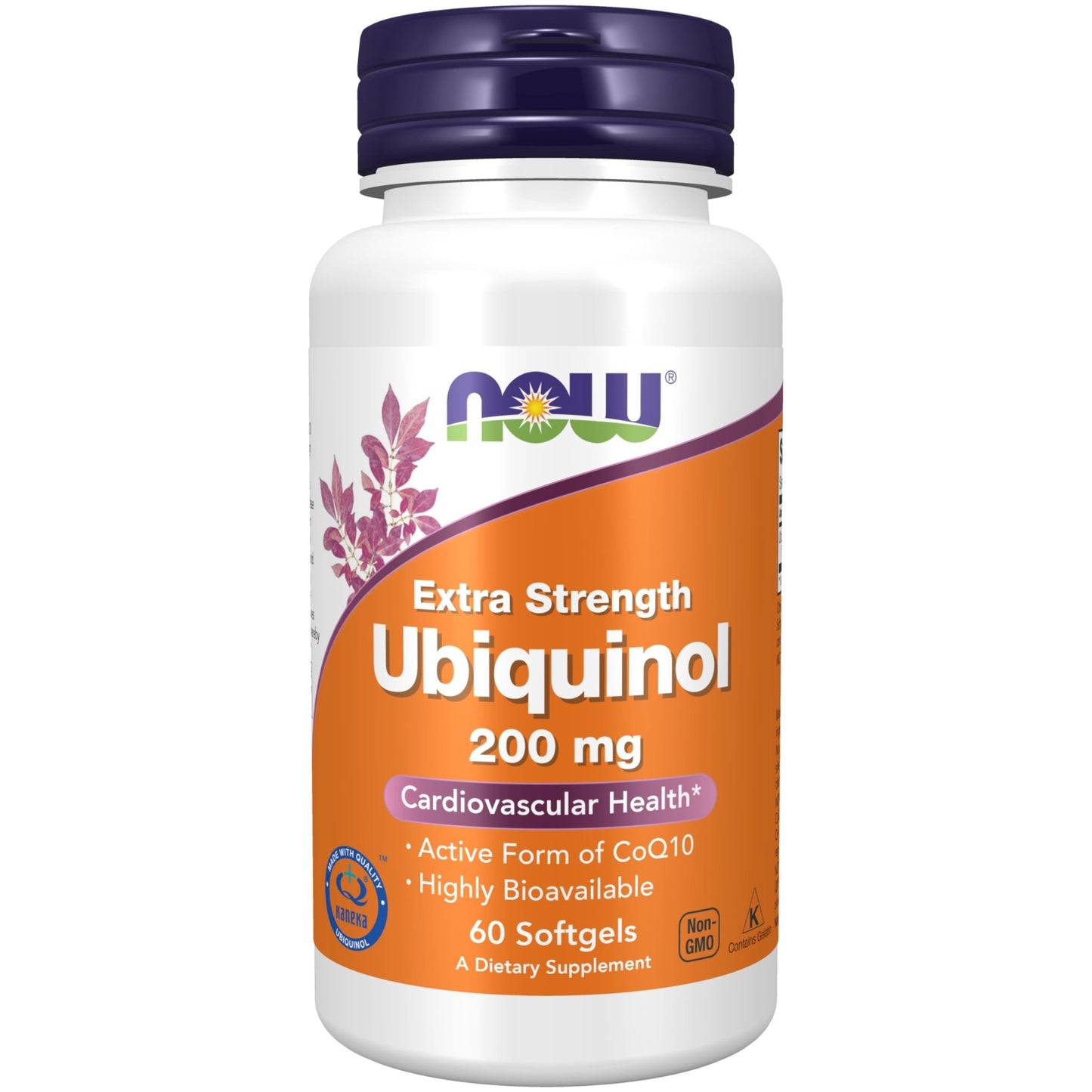 NOW Supplements, Ubiquinol 200 mg, High Bioavailability (the Active Form of CoQ10), 60 Softgels - dailyvitalstore