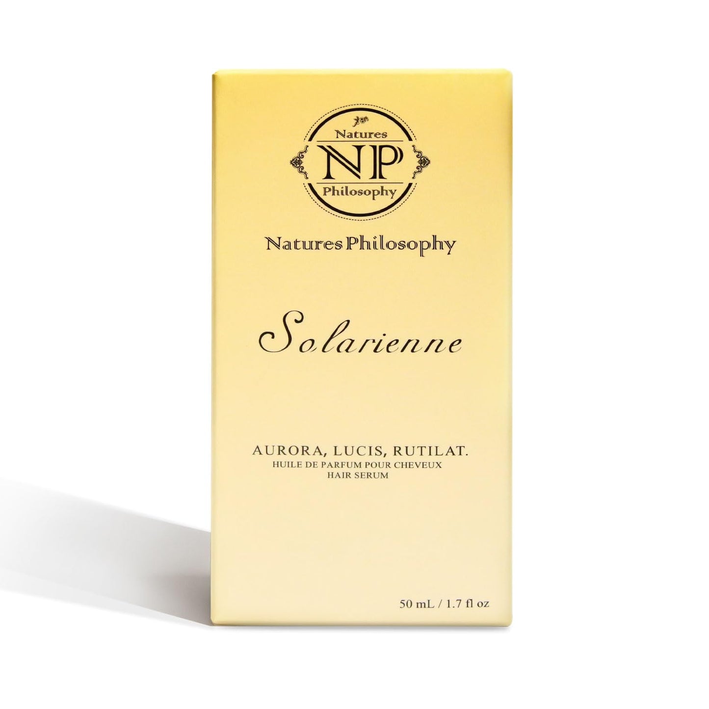 NP NATURES PHILOSOPHY Hair Perfume, Leave-in Hair Serum & Shine Hair Spray for Women, Anti-Frizz, Long Lasting Fragrance, Lightweight Conditioner & Glossier Hair Perfume oils - 50ml（Solarienne） - dailyvitalstore