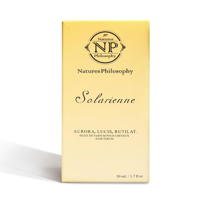 NP NATURES PHILOSOPHY Hair Perfume, Leave-in Hair Serum & Shine Hair Spray for Women, Anti-Frizz, Long Lasting Fragrance, Lightweight Conditioner & Glossier Hair Perfume oils - 50ml（Solarienne） - dailyvitalstore