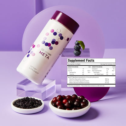Nu Skin ageLOC Meta | Premium Dietary Supplement | Advanced Soft Gel Capsules Promoting Metabolic Health, Immune Support, Antioxidant Defense, and Improved Gut Health - dailyvitalstore