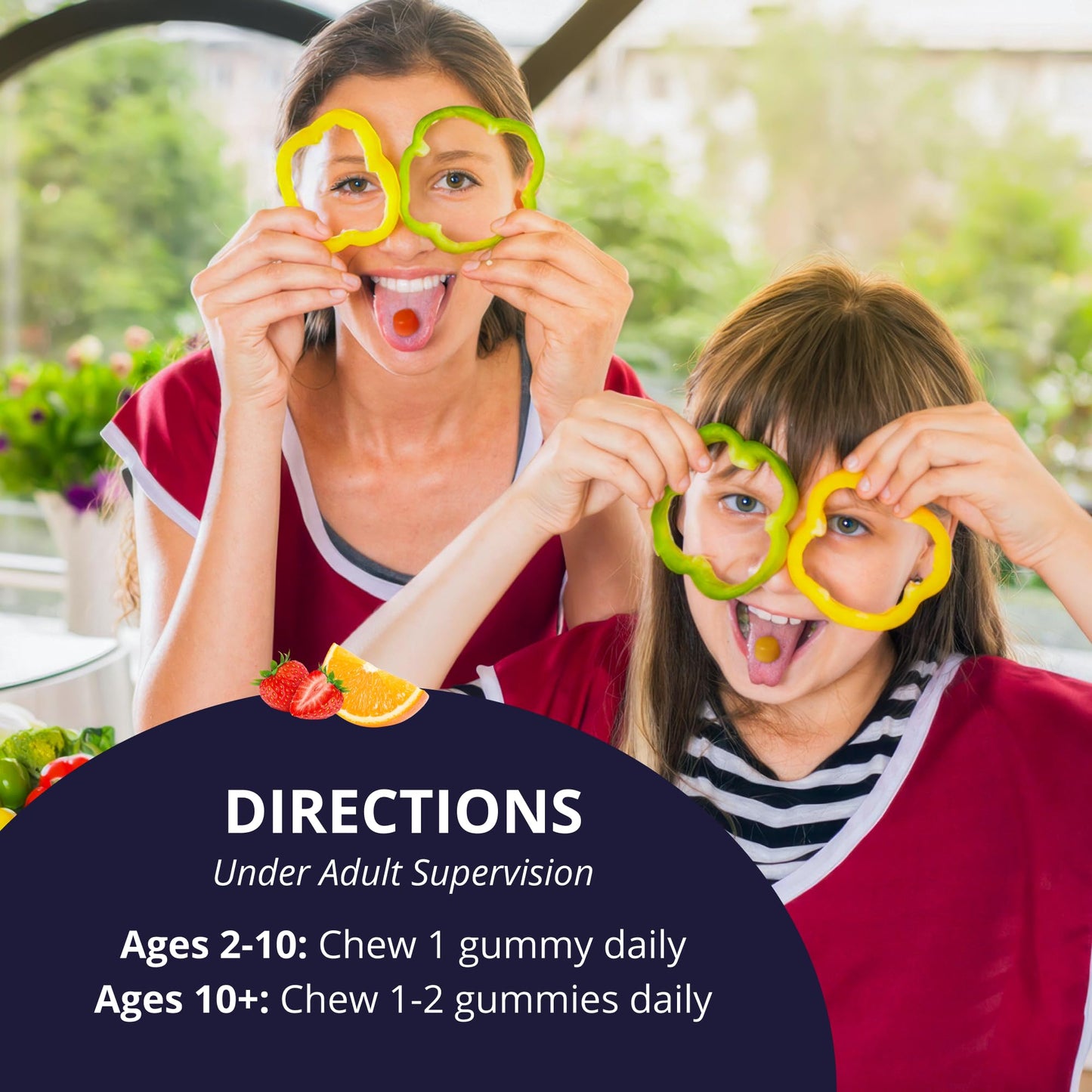 NuBest Daily Probiotic Gummies for Kids & Teens with 5 Billion CFUs | Supports Immune, Gut, and Digestive Health | No Added Sugar | Yummy Strawberry - dailyvitalstore