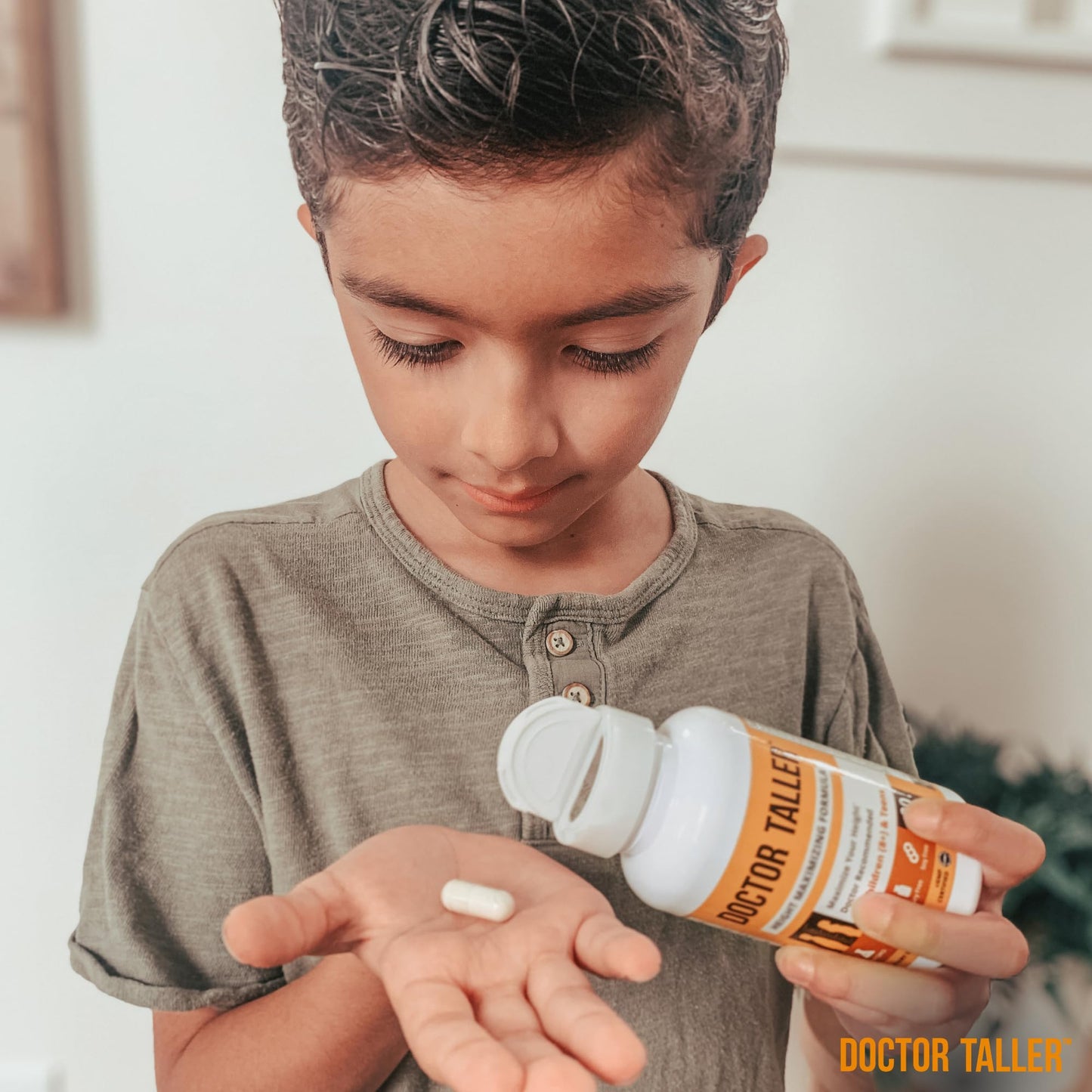 NuBest Doctor Taller - Bone Strength Supports, Enhance Immune System - Keto with Calcium, Vitamin D3, Vitamin K2, Amino Acids & Herbs for Children (8+) - 60 Vegan Capsules | 1 Month Supply - dailyvitalstore