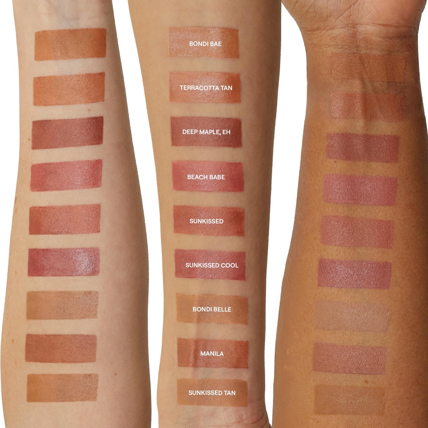 Nudestix Nudies Bronze All Over Matte Bronzing Stick – 3-in-1 Cream Bronzer for Cheeks, Eyes & Lips with Built-In Brush | Natural Contour & Sun-Kissed Glow | Bondi Bae - dailyvitalstore