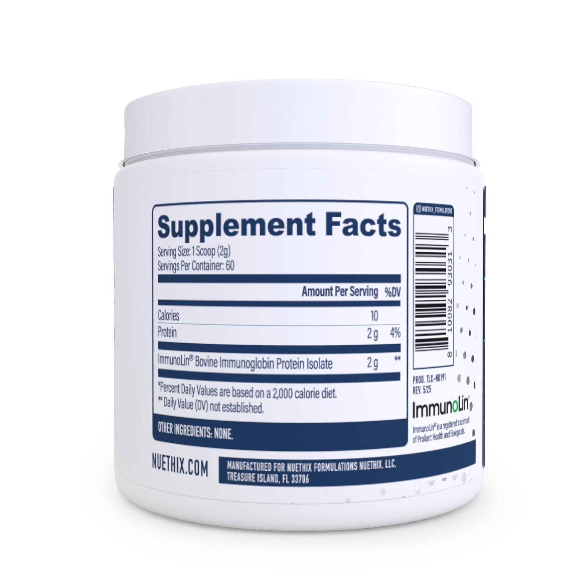 NuEthix Formulations Bloat Eaze Pro Support for Gut Barrier Function Dietary Supplement, 60 Servings - dailyvitalstore