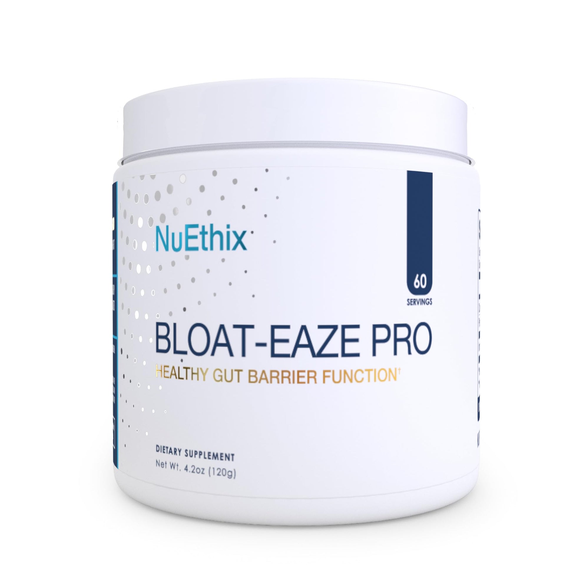 NuEthix Formulations Bloat Eaze Pro Support for Gut Barrier Function Dietary Supplement, 60 Servings - dailyvitalstore