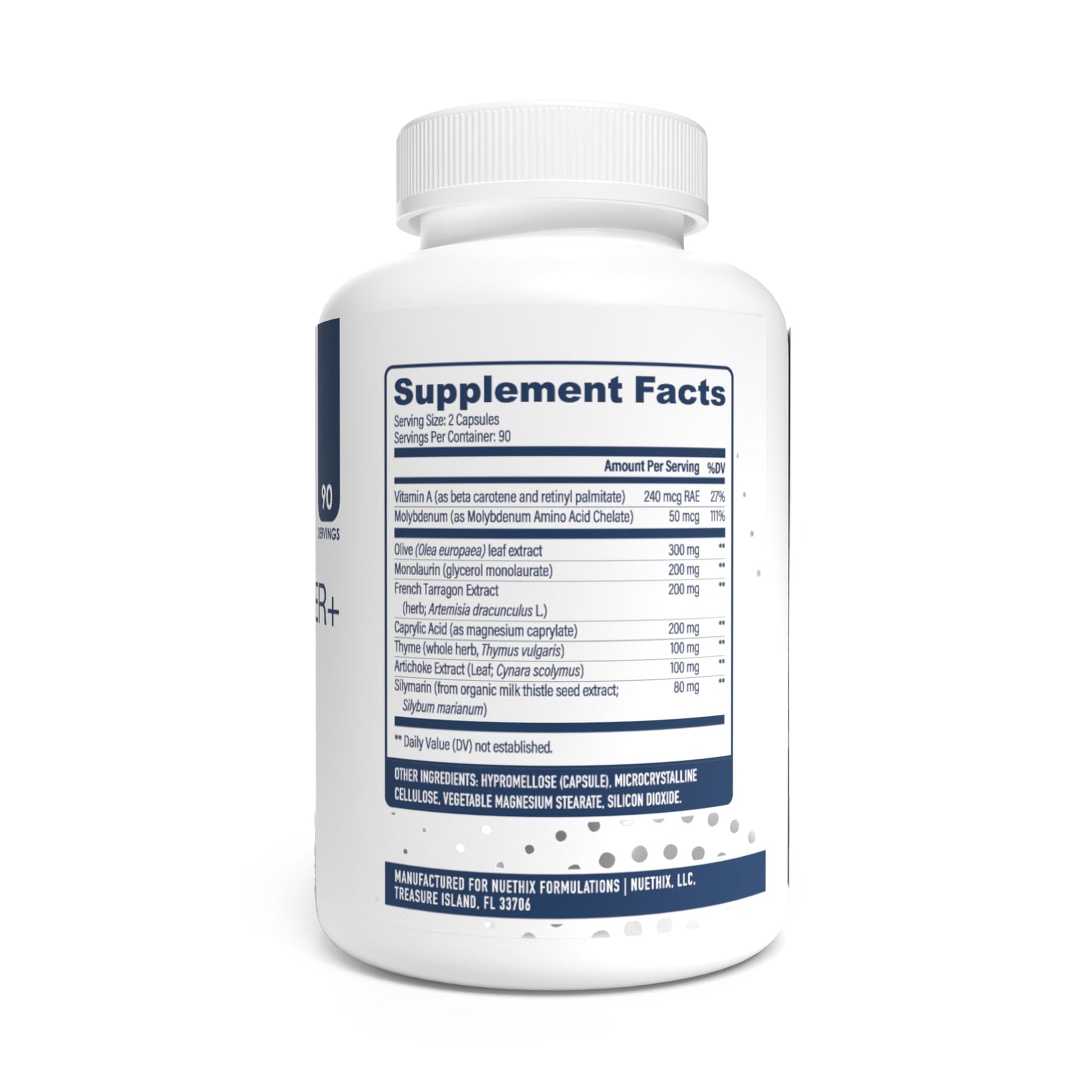 NuEthix Formulations Gut Defender+ Microbiome Balance Dietary Supplement, 180 Capsules, 90 Servings - dailyvitalstore