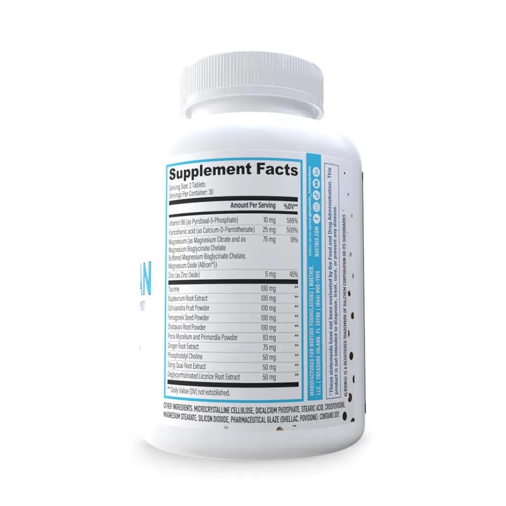 NuEthix Formulations Nu-Woman - Targeted Feminine Hormone System Support - Nutrients to Support Your Body Healing and Working The Way its Supposed to Work - 60 Tablets - dailyvitalstore
