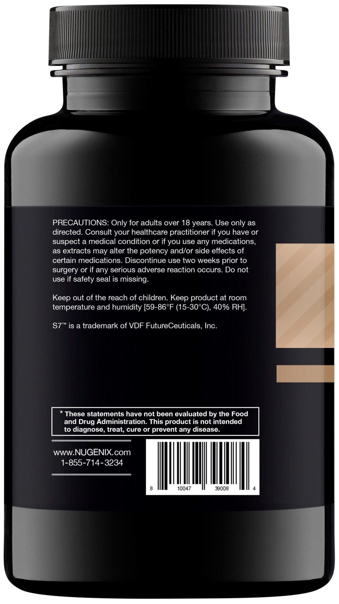 Nugenix Nitric Oxide Booster Supplement - Nitric Oxide Flow, L-Arginine, L-Citrulline, Pine Bark Extract - Vasodilator - 100 Capsules - dailyvitalstore