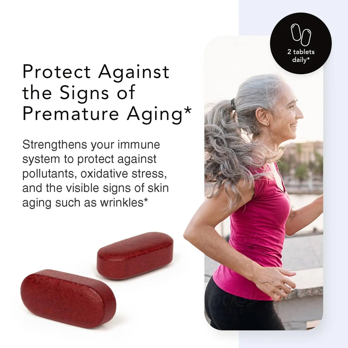 Nugevity AS 10® Life – Stress, Immune Support and Anti Aging Supplement - Multivitamin and Antioxidants Tablet, Resveratrol, Alpha Lipoic Acid - dailyvitalstore
