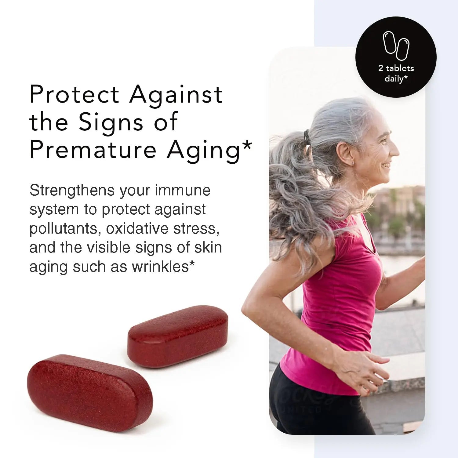 Nugevity AS 10® Life – Stress, Immune Support and Anti Aging Supplement - Multivitamin and Antioxidants Tablet, Resveratrol, Alpha Lipoic Acid - dailyvitalstore