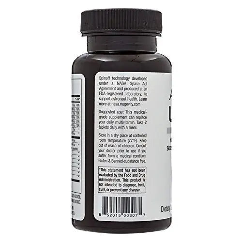 Nugevity AS 10® Life – Stress, Immune Support and Anti Aging Supplement - Multivitamin and Antioxidants Tablet, Resveratrol, Alpha Lipoic Acid - dailyvitalstore
