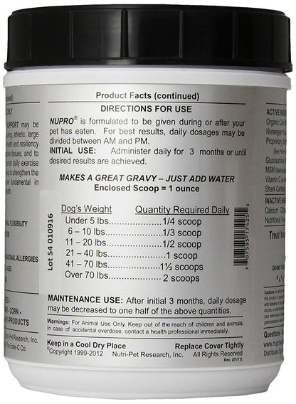 Nupro Joint and Immunity Supplement, 30-Ounce - dailyvitalstore