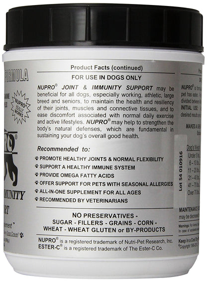 Nupro Joint and Immunity Supplement, 30-Ounce - dailyvitalstore