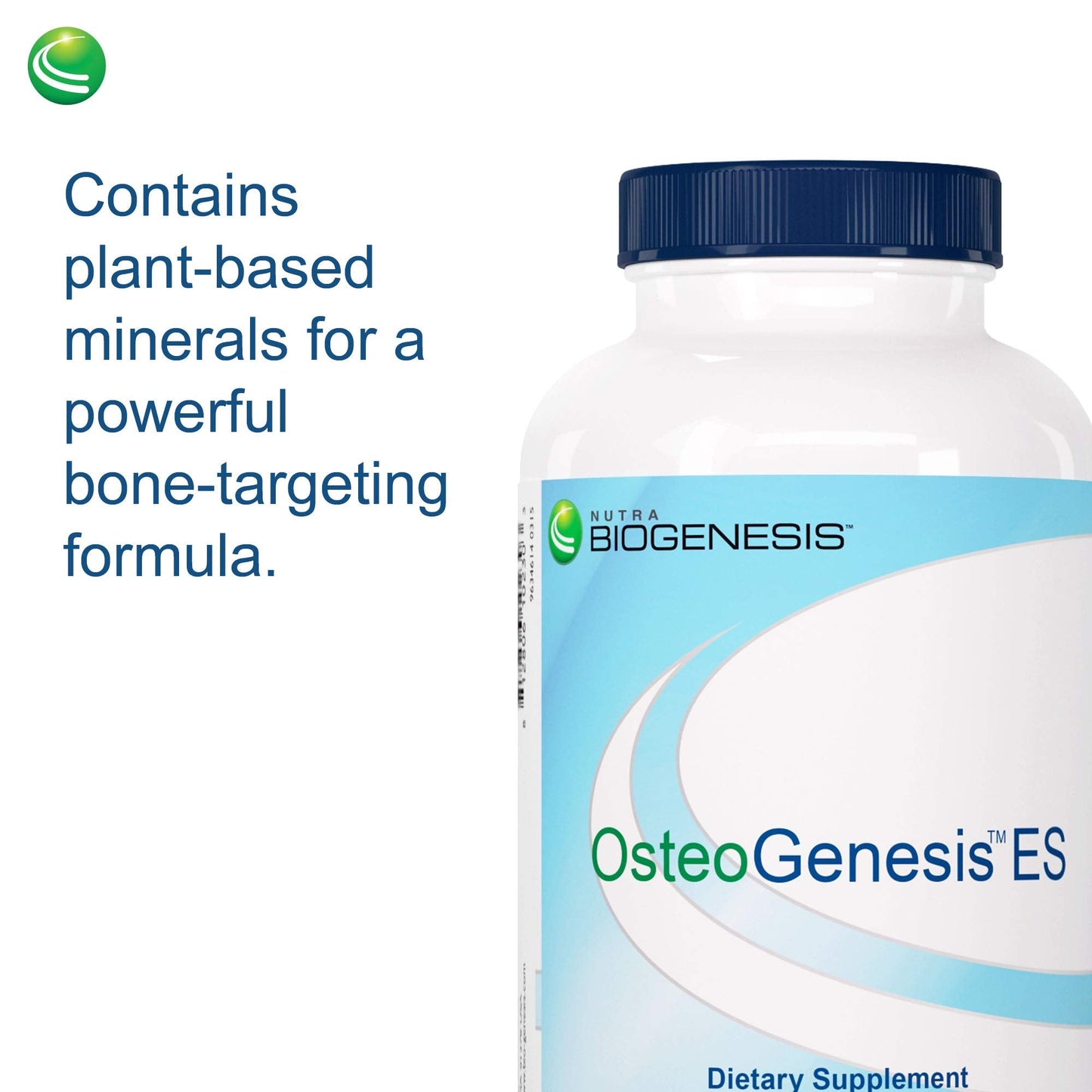 Nutra Biogenesis Osteogenesis - Bone Health Supplements for Women & Men, Vitamin D3 K2 & Calcium for Bone Density & Healing, Minerals Zinc, Magnesium & Boron - 240 Veggie Capsules - dailyvitalstore