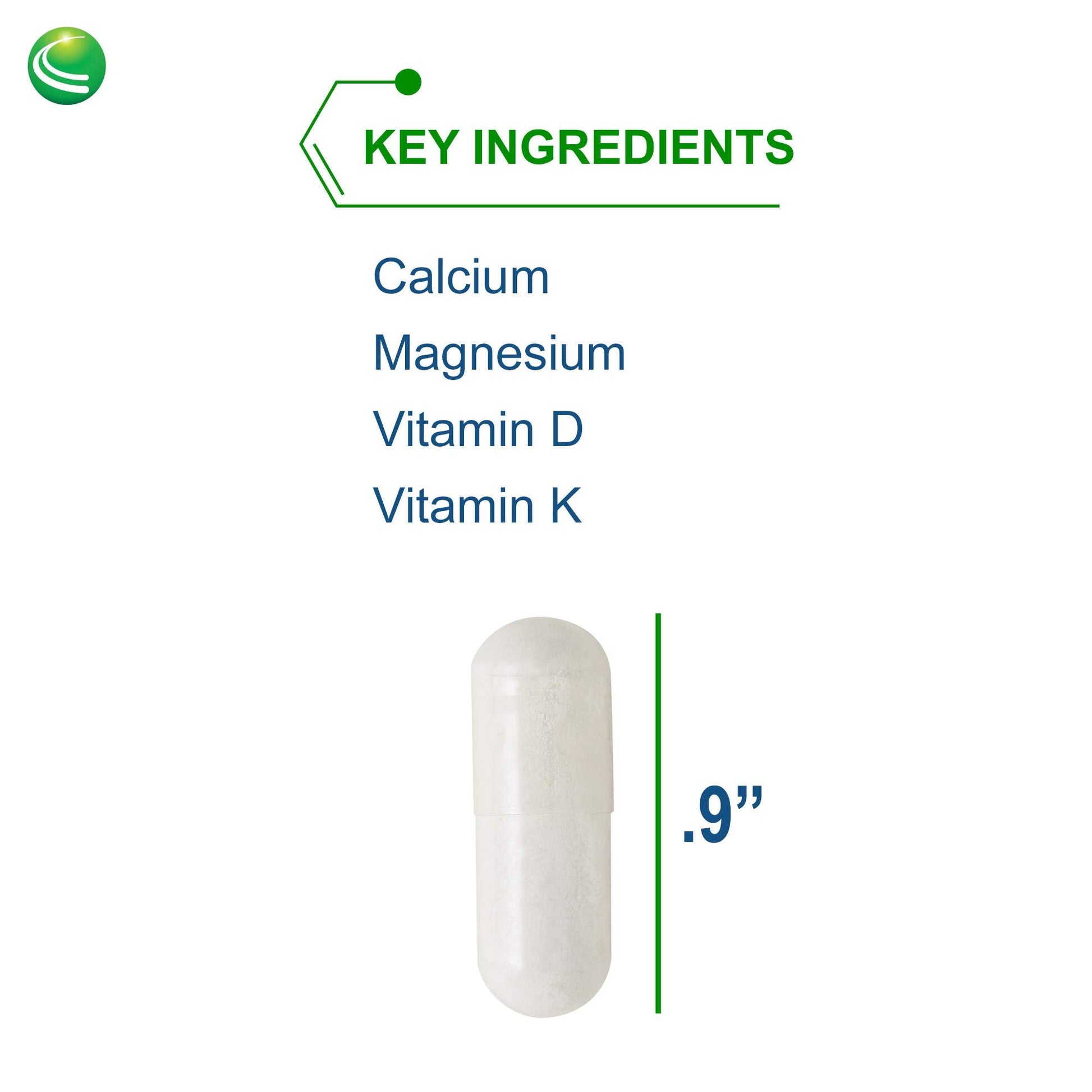Nutra Biogenesis Osteogenesis - Bone Health Supplements for Women & Men, Vitamin D3 K2 & Calcium for Bone Density & Healing, Minerals Zinc, Magnesium & Boron - 240 Veggie Capsules - dailyvitalstore