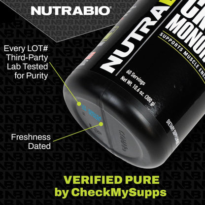 NutraBio – EAA Pure – 9 Amino Acids – Muscle Repair and Recovery, 30 Servings, Cherry Limeade – Pre or Post Workout – All Day Recovery - dailyvitalstore