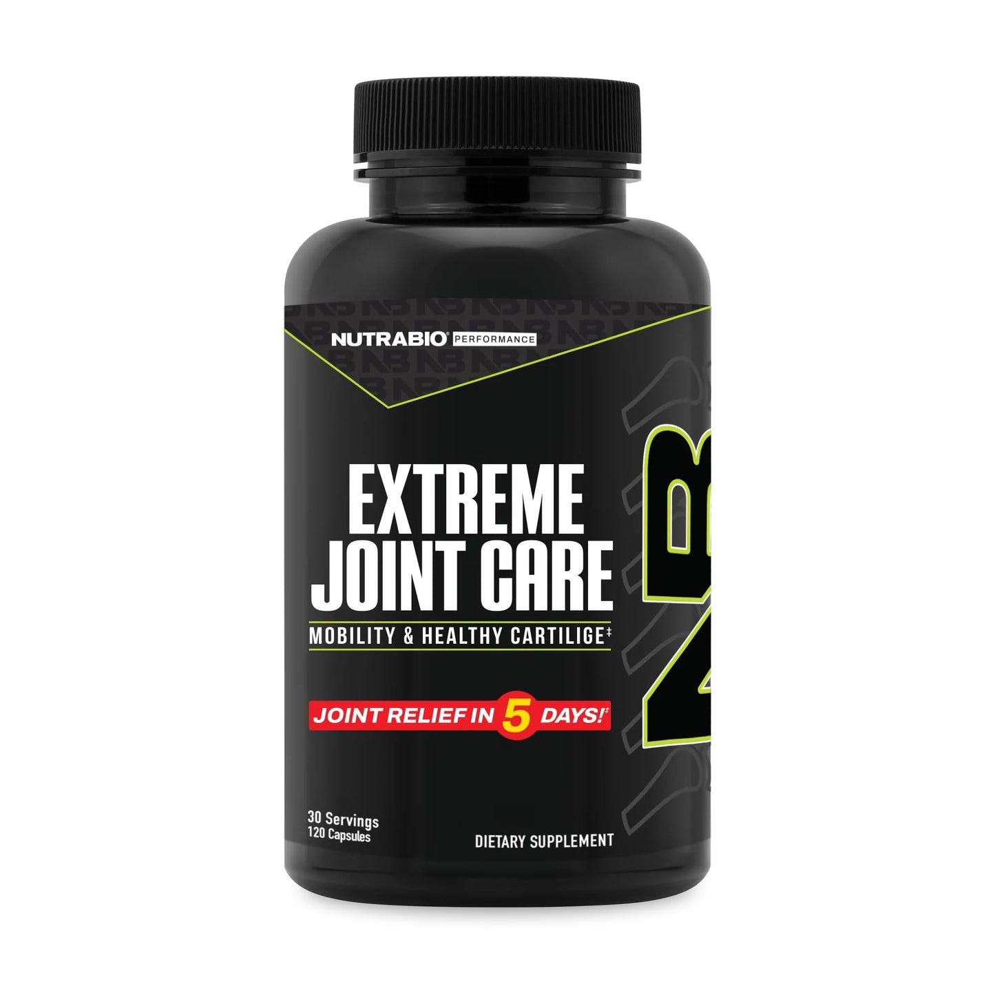 NutraBio Extreme Joint Care - Joint Support Supplement - Joint Health Supplement, Supports Joints, Mobility, and Cartilage - 120 Capsules - dailyvitalstore