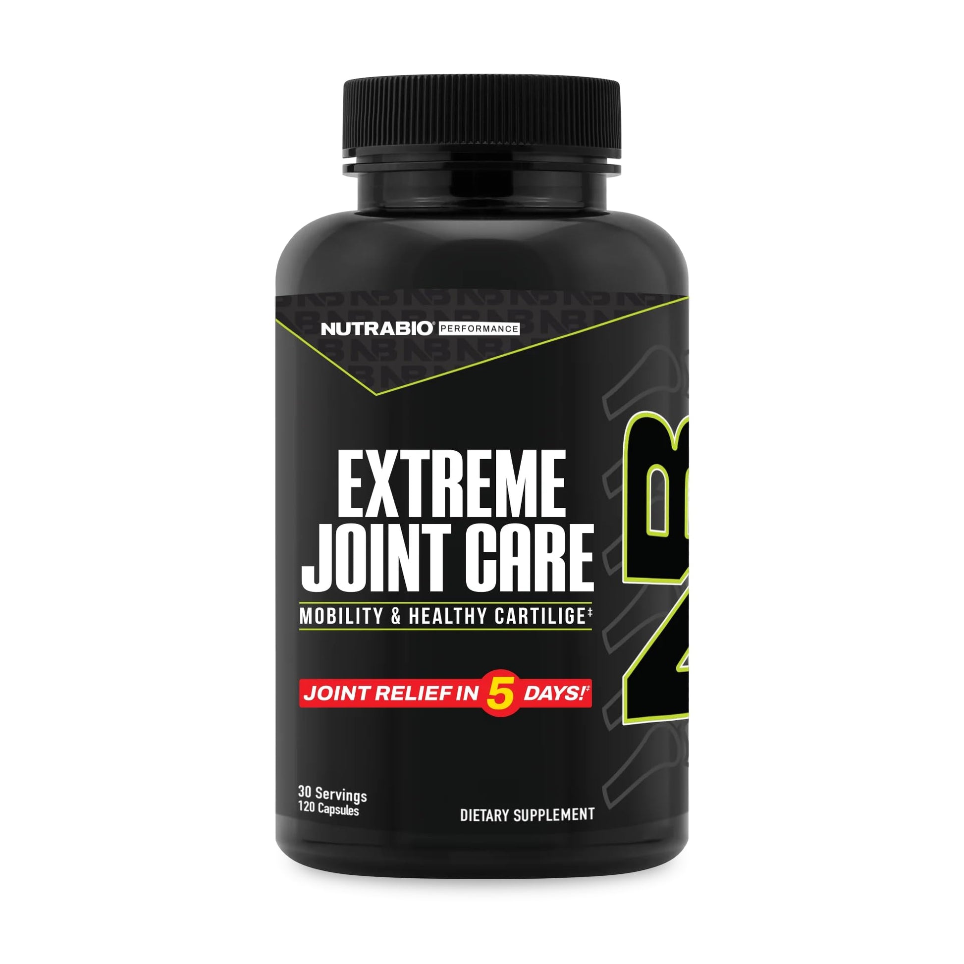 NutraBio Extreme Joint Care - Joint Support Supplement - Joint Health Supplement, Supports Joints, Mobility, and Cartilage - 120 Capsules - dailyvitalstore