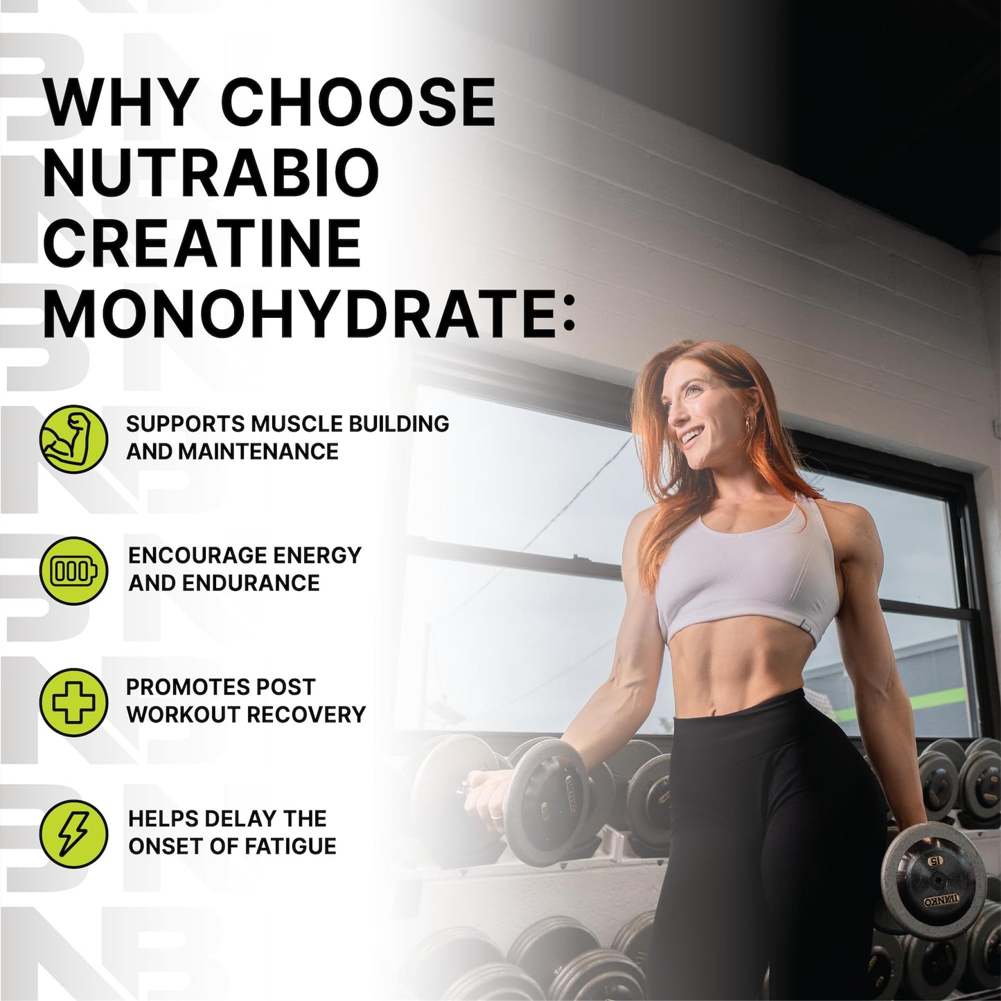 NutraBio Pure Micronized Creatine Monohydrate Powder Supplement, Unflavored, (1000 g) - Supports Bulk Muscle Energy, Recovery, and Strength - HPLC Tested Creatine Powder - dailyvitalstore