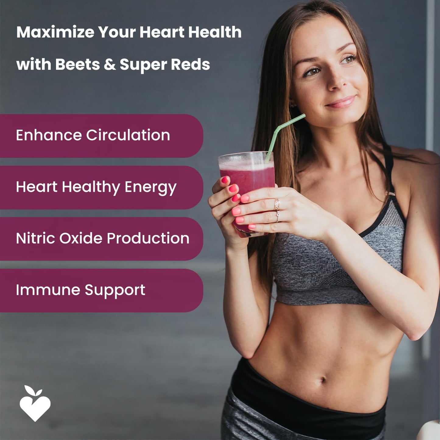 NutraChamps Beet Root Powder Circulation Supplement, Superfood Powder Nitric Oxide with Beetroot Juice, Super Reds & Grape Seed Extract - dailyvitalstore