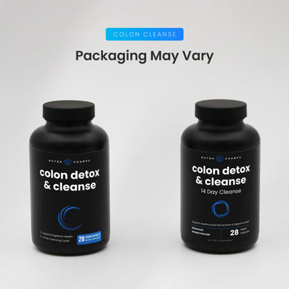 NutraChamps Colon Cleanse & Detox for Weight Loss [14 Day Quick Cleanser] Safe & Effective Formula with Probiotic - dailyvitalstore