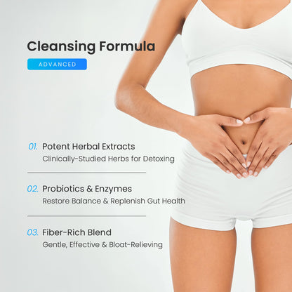 NutraChamps Colon Cleanse & Detox for Weight Loss [14 Day Quick Cleanser] Safe & Effective Formula with Probiotic - dailyvitalstore