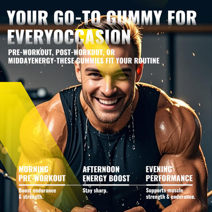 NUTRAGOGO NSF Certified Creatine Gummy - Creatine Monohydrate Gummies for Men & Women-5g of Creatine Monohydrate per Serving - Sugar Free,Vegan, Pineapple Electrolyte Chews, 135 Count - dailyvitalstore
