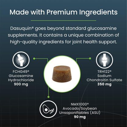 Nutramax Dasuquin for Large Dogs, Joint Health Supplement, Contains Glucosamine for Dogs, Plus Chondroitin, ASU and More, Supports Healthy Joints, Soft Chews, 150 Count - dailyvitalstore