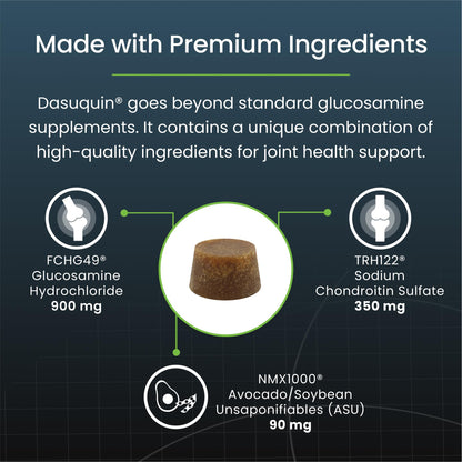 Nutramax Dasuquin for Large Dogs, Joint Health Supplement, Contains Glucosamine for Dogs, Plus Chondroitin, ASU and More, Supports Healthy Joints, Soft Chews, 84 Count - dailyvitalstore
